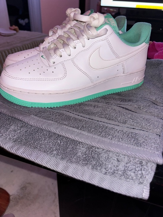 Nike Other - Air force 1 ‘07 white light Menta sneakers